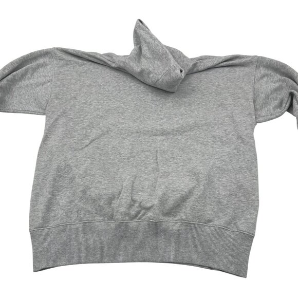 Aerie Gray Mock Neck Sweatshirt Pullover Women's Medium Casual Lightweight - Picture 6 of 6